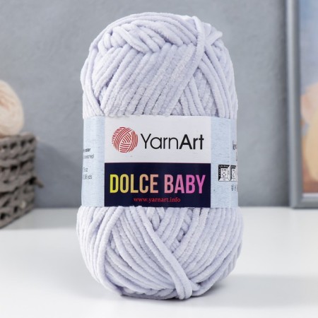 Yarn "Dolce Baby" 100% microopoliester 85m/50 g (776 nonsense)