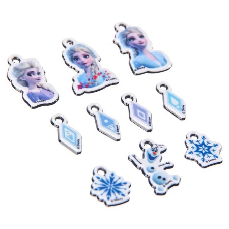 Set for creativity "Create your decoration, Elsa and Anna", make 10 charm with your own hands, cold heart, Disney-8