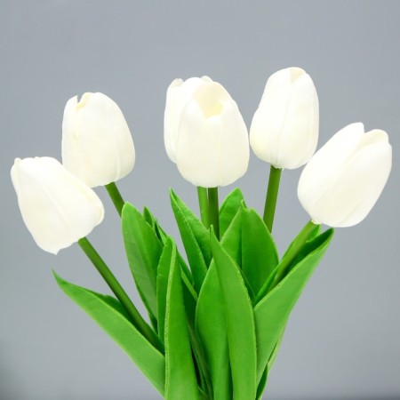 Spinker "White Tulips" LED 1.2W 4000k white 9x9x25cm Risalux-4