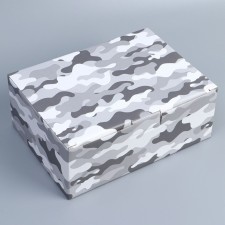 Box Gift team, packaging, Militari, 26 x 19 x 10 cm