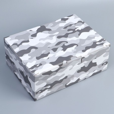 Box Gift team, packaging, Militari, 26 x 19 x 10 cm