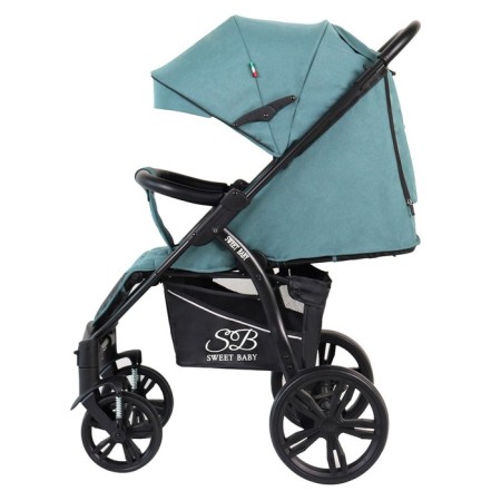 Walking stroller Sweet Baby Carisma, Green color-12