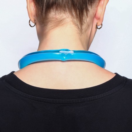 Cooling collar, 17 × 16 × 2 cm, blue color-4