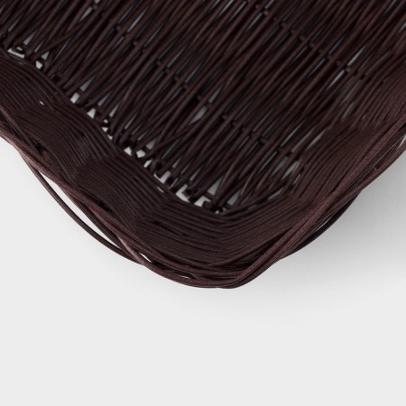 Basket for fruits and bread of the share "Choco", 20 × 20 × 6.5 cm-4