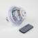 Light device "Around the sphere" 12 cm, E27, speaker, remote control, glow RGB