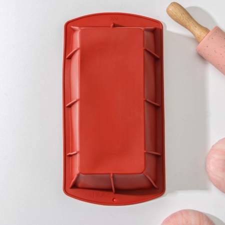 Baking uniform "Bread", silicone, 25.5 × 13 × 6.5 cm, color mix-5