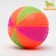 Ball glowing for dogs "circus", tpr, 6.5 cm, mix of flowers