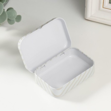 Casket Metal Rectangular "Mail" MIX 7.8x5.2x2 cm-4