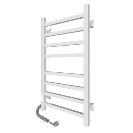 The electric heated towelputor "Sanprise" Contour P8, 400x800 mm, left/right, chrome-2