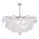Ceiling Ceiling ST LUCE. SL1231.102.08. Vittoria. 8x60 watts, E14, 85x85x71 cm, chromium color