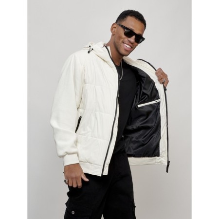 Sports male jacket, size 58, white color-9