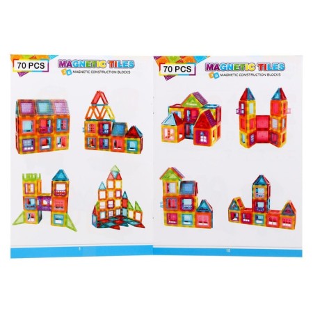 Magnetic designer "Magic Magnet", 70 parts-5