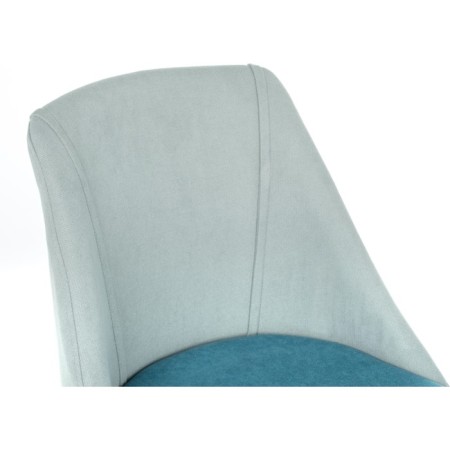 Morgan metal charm metal/velor, natural/blue 53x56x86 cm-3