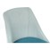 Morgan metal charm metal/velor, natural/blue 53x56x86 cm