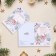 Postcard "Fairytale New Year!" embossing, deer, 18 x 12 cm