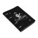 Notebook A5, 120 sheets, on 4 rings, Limited No. 4, cover Cover Cardboard, Soft-Touch lamination, rounded corners