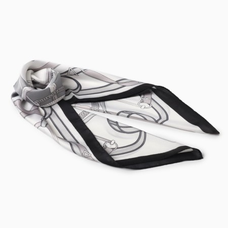 Women's scarf minku rr 70*70 cm, col. grey