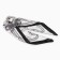 Women's scarf minku rr 70*70 cm, col. grey