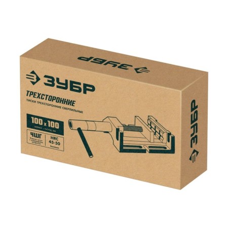 Visa machine bison 32723, professional, three -sided, 100 mm-3