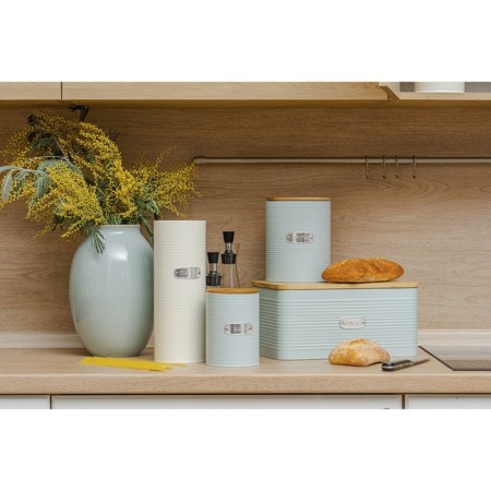 Bank for storing pasta, milk color, 2.7 l-7