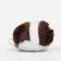 Vibrating toy, 5 cm, white-brown