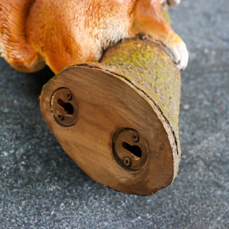 Suspension decor "Squirrel on the branch" 27x19x12cm-2