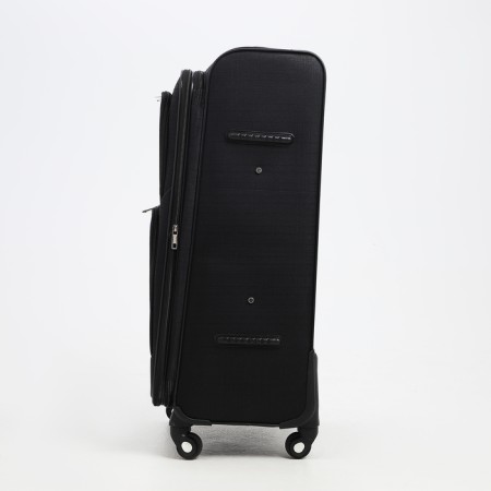 Big suitcase 28 ", a lightning department, code castle, 4 wheels, 2 outer pockets, black color-2