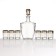 Mini-bar "Frigate" Baroque, 7 items, 500/50 ml