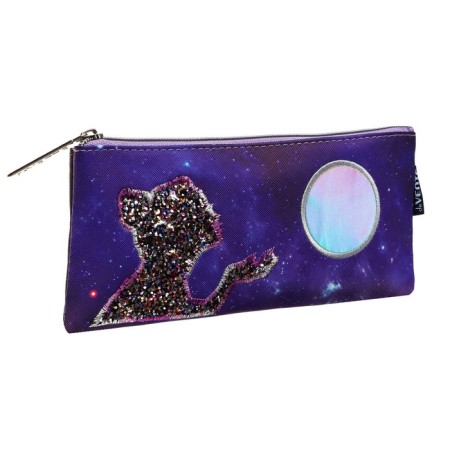 Penal soft, 1 department, 90 x 215 x 10 mm, flat, Devente, Galaxy Girl, artificial leather