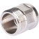 Turnkey adapter Stoutsft-0073-001234, 1/2 "x 3/4", internal thread, nickel.