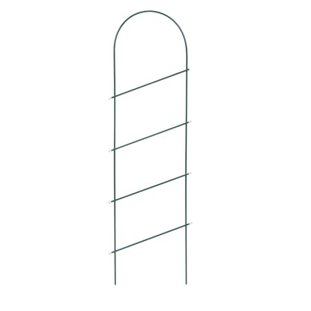 Shpalera, 160 × 43 × 1 cm, metal, green, "line"-1