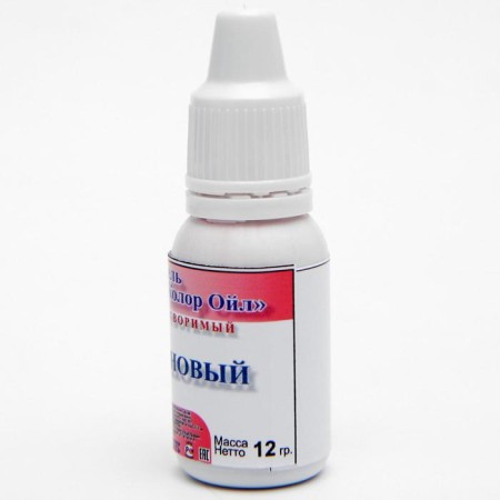 Gel fat -soluble dye "Mirror Color Oil" Raspberry 12 g-1