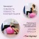 Fitball Onlytop 75 cm, 1000 g, dense, anti -wings, pink color