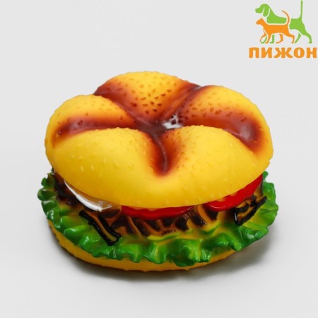 Brying "huge burger" for dogs for dogs, 13 cm