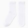 Male socks W, white color, size 25-27