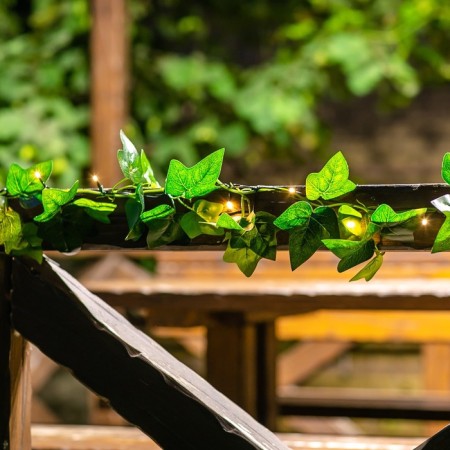 Garden Darwal on the Solar Battery "Poyshc" Uniel, IP44, 2 m, warm white-9