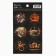 Paper stickers “February 23”, for gifts, 9 × 16 cm