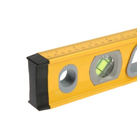 Level aluminum magnetic tundra, milled, ergonomic pens, 3 eyes, 600 mm-3