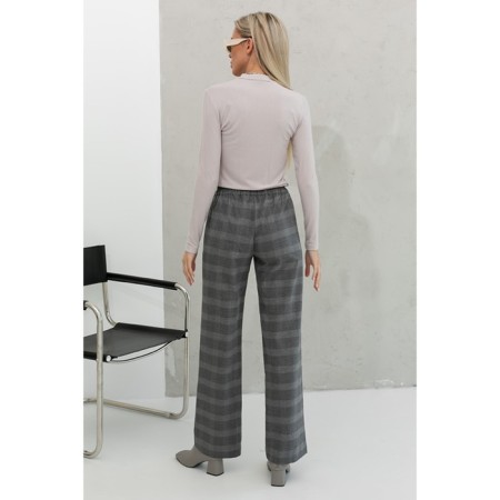Female trousers, size 54, gray color 60654-1