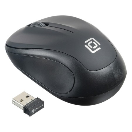 Mouse call 665MW black optical (1600DPI) Wireless USB for a laptop (3but)-5