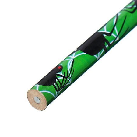 Pencil Chernographic Calligrata "Spiders", HB, with Eraser, Round Corps-4