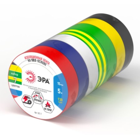 Set Era SET-7 PVC 7 pcs color 15mm x 5m