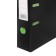 A4, 75 mm, LAMARK, PVC, double-sided coating, metal edging, pocket for a spine, collected, black/green