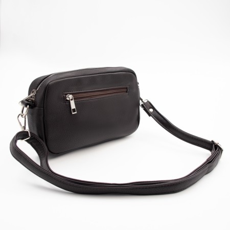 Women's bag over the shoulder Textura, small size, brown color-2