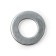 Washer Tundra, flat, without chamfers, DIN 125, galvanized, M10, 1 kg