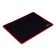 Perfeo Black mouse mat, game, 320x240x3 mm, black and red