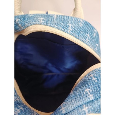 Marinero backpack blue anchor-4