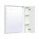 Cabinet-mirror "Manhattan 75" White, universal