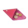 Case for coins on the button, raspberry color