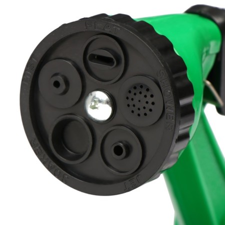 Pistol for watering, 5 modes, fitting, PP -plastic, Greengo-2